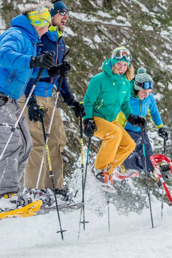 Ciaspolata nel bosco d'inverno | Parco Adamello Brenta
